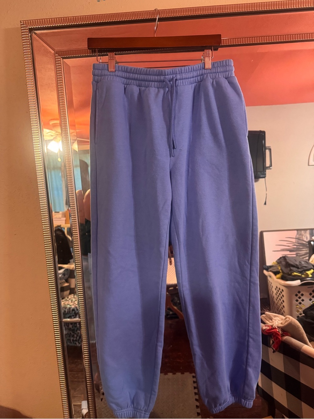 bp Lavender Blue Drawstring Jogger Sweatpants